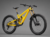 Yellow mountain bike